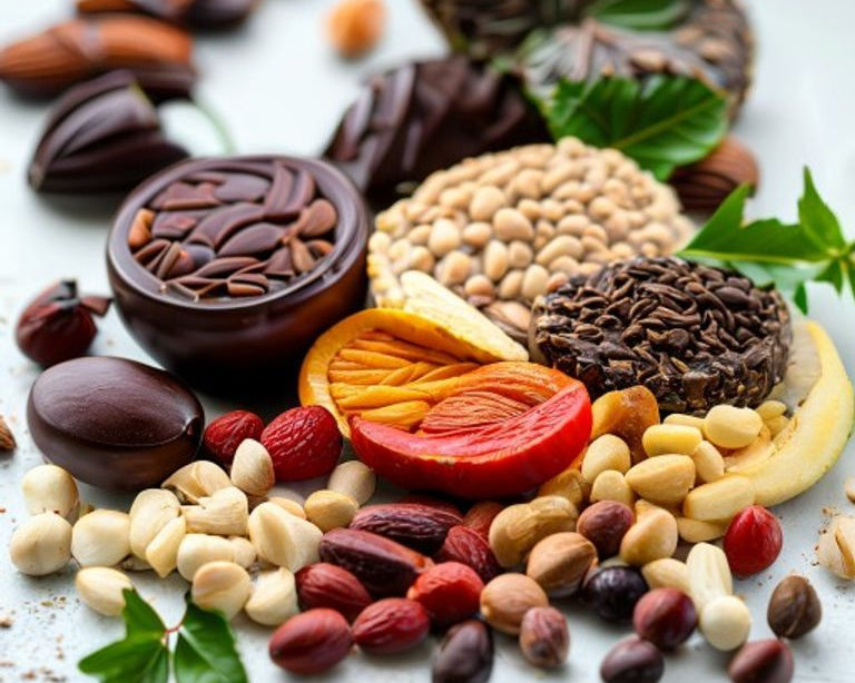 Clean and healthy whole food ingredients