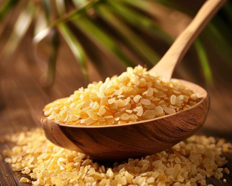 Coconut palm sugar natural sweetener