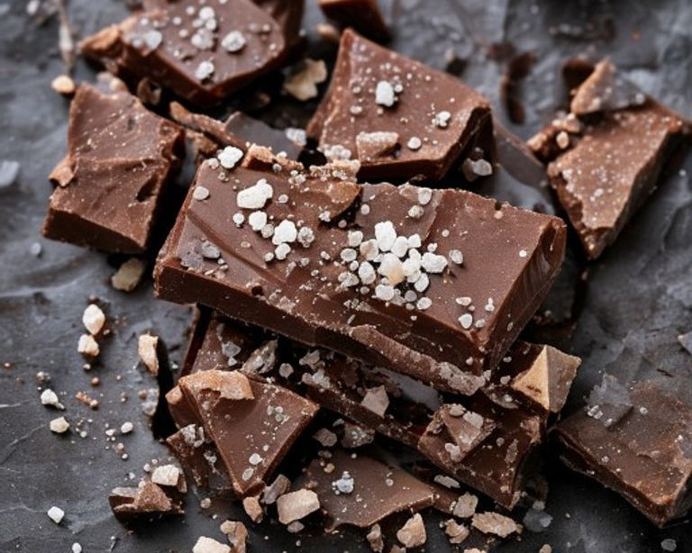 Brownie crisp chocolate bark