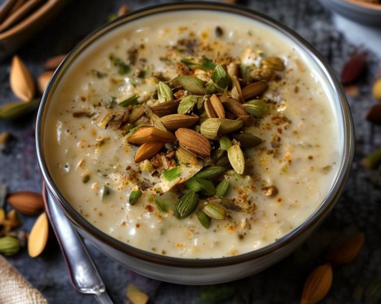 Masala Chai Almond Crunch Kheer