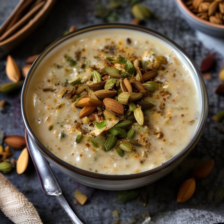 Masala Chai Almond Crunch Kheer