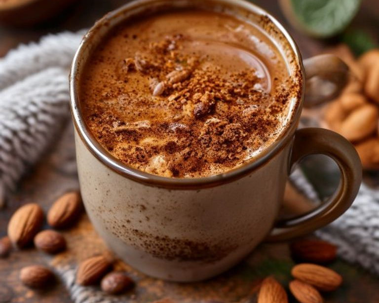Masala Chai Almond Crunch Spiced Hot Chocolate