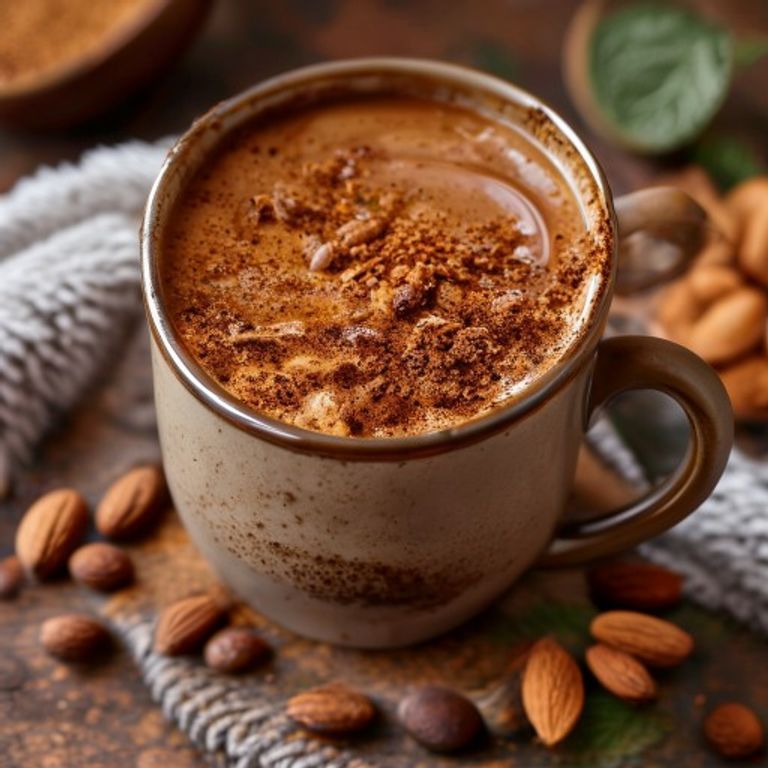 Masala Chai Almond Crunch Spiced Hot Chocolate