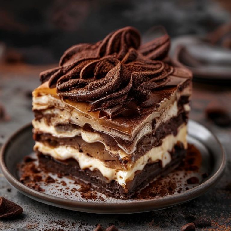 Brownie Crisp Tiramisu