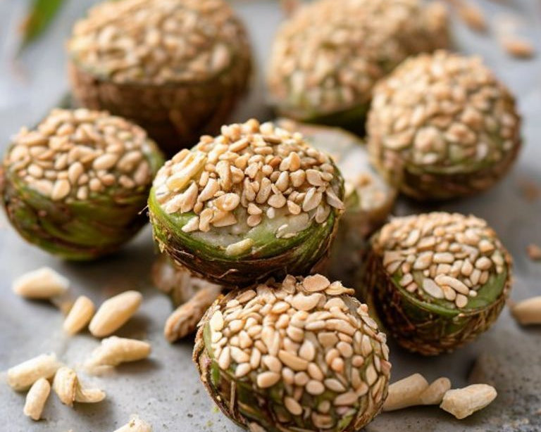 Coconut Almond Crunch Energy Balls
