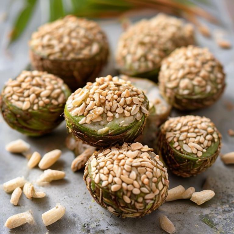 Coconut Almond Crunch Energy Balls