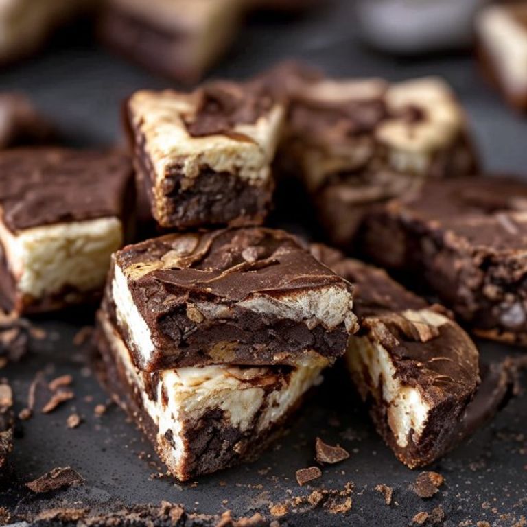 Brownie Crisp S'mores Bites